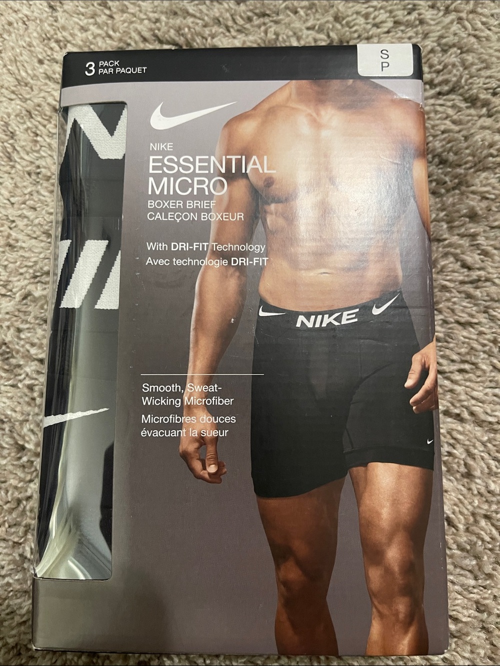 Nike-  Essential Micro Boxer Brief- Men’s S